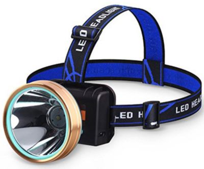Cavepop Water Resistant Rechargeable Headlamp